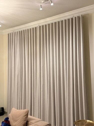 We have carpet curtain, Sofa making