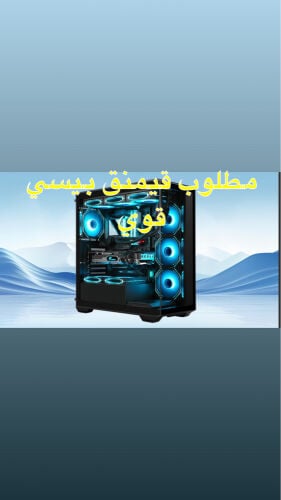 مطلوب بيسي قيمنق اي نوع