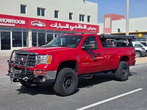 جي ام سي 2500 إتش دي احمر 2013