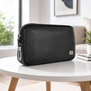 Alpha Fingerprint Lock Clutch Bag