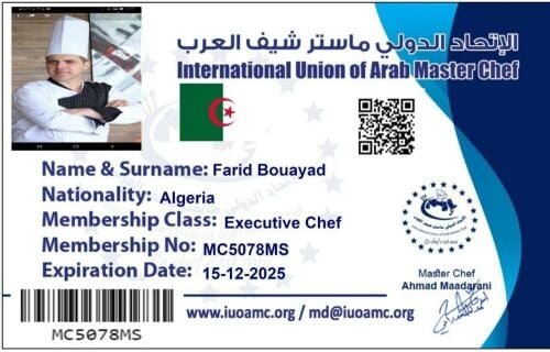 restaurant manager and executive ch