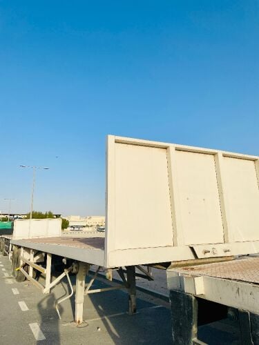 2009 model Flatbed trailer