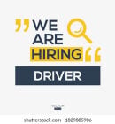 DRIVER VACANCY 