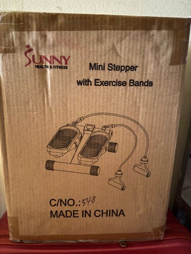 mini stepper with exercise bands