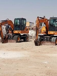 FOR SALE: 2x 6 Ton Excavators