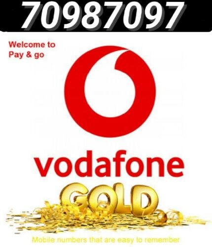 Golden Number Vodafone Sim