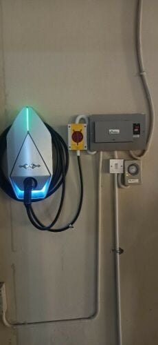 rox, tesla, byd car charger install