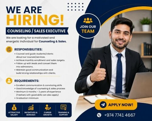 urgent hiring senior consular
