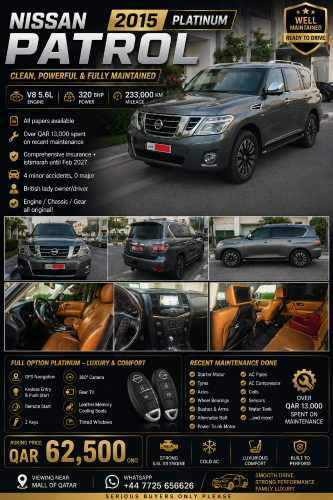 Nissan Patrol Platinum