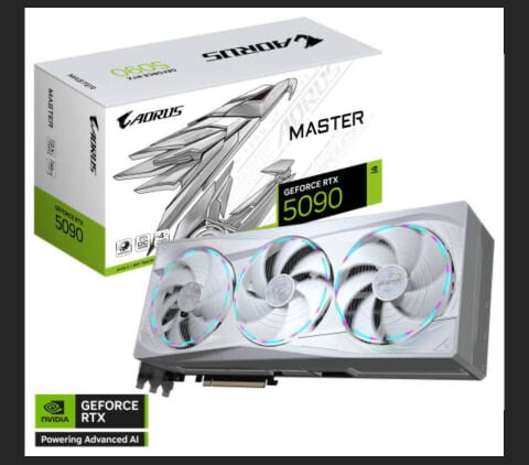 NEW 5090 Aorus Master warranty 