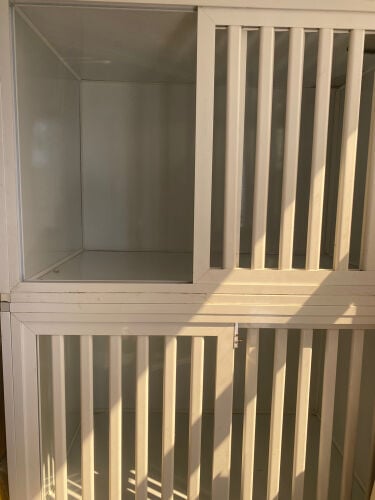 2 large dog/cat cages 