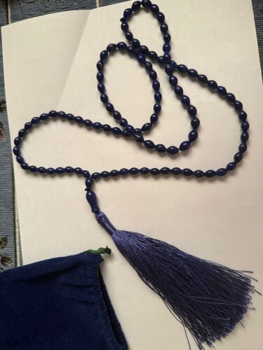 Lapis lazuli rosary