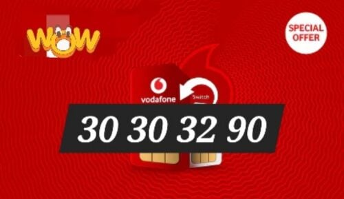 vodafone pripaid number