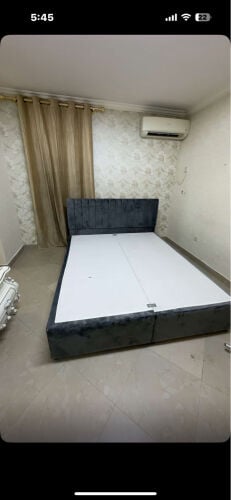 سرير نوم مع الفرش وكابت ومريه
