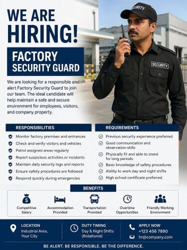 Warehouse Security Guard