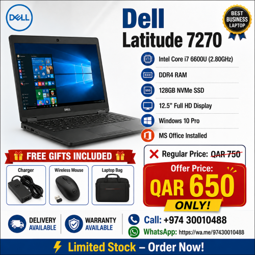 Dell Latitude 7270

 Intel Core i7