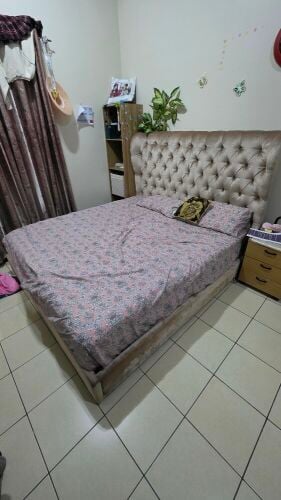 Queen Size Bed with Mattress 170x