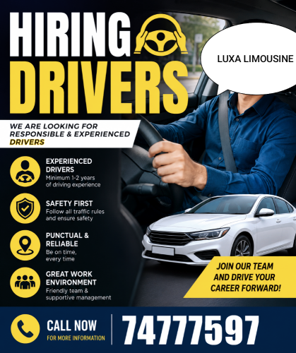 HIRING DRIVERS ANY NATIONALITY