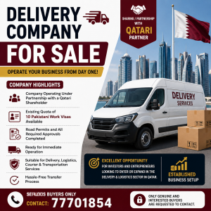 Delivery Company for Sale  Qata