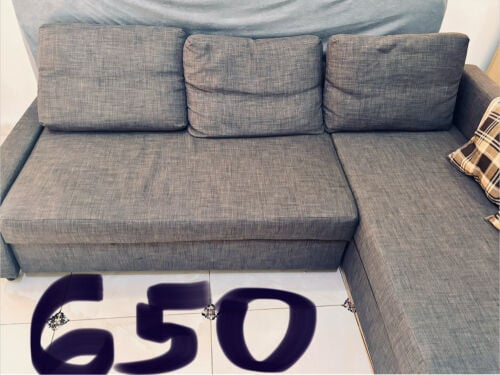 sofa , dishwasher and other items 