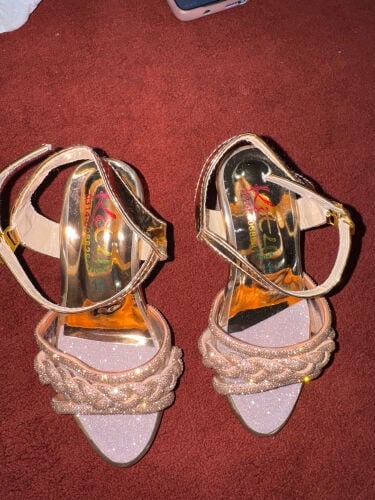 woman and Baby Shoes 