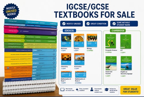 IGCSE / GCSE TEXTBOOKS FOR SALE