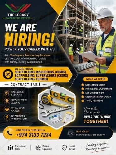 Scaffolding Supervisor + Forman