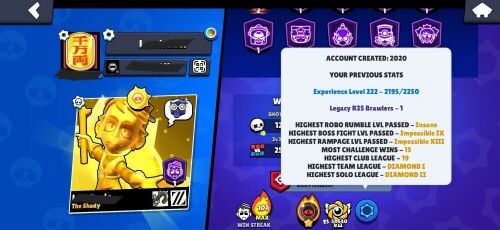 brawl stars account for sale