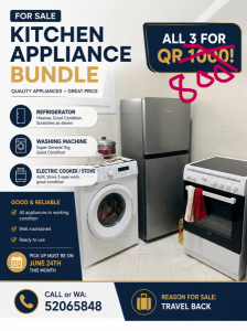 oven stove, refregerator, washer