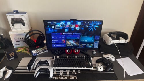 full gaming set up with ps5