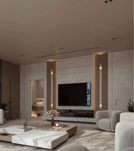 tv wall