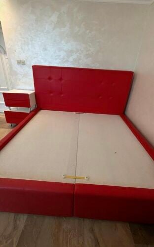 double bedroom bed