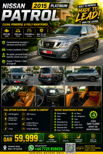 Nissan Patrol Platinum