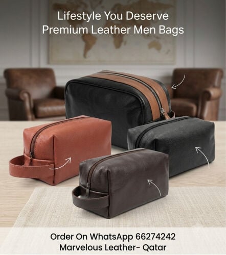 Genuine Leather Accessories Bag 