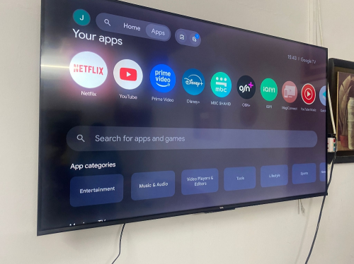 TCL 55"UHD Smart Google tv new
