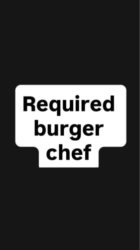 burger chef have experience inqatar