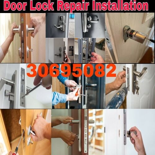 Door Lock Repair Without broken 306