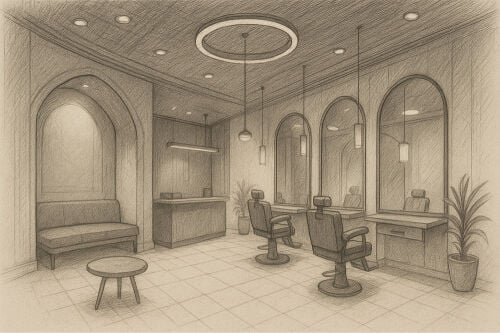 Barbers, Nails care