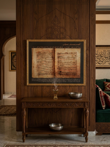 صوره لمخطوطة من القرأن الكريم
