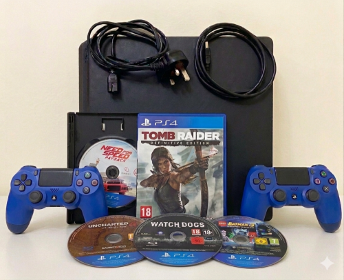 ps4 slim 2 controller bundle