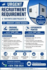 URGENTLY HIRING