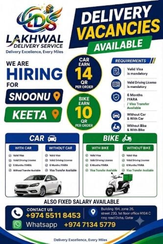 Job vacancy available