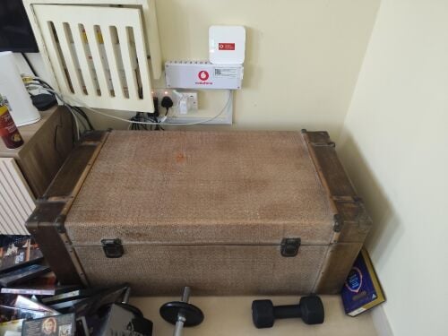 rustic storage box