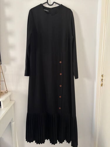 black long dress
