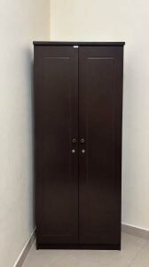 2 Door Wooden Wardrobe