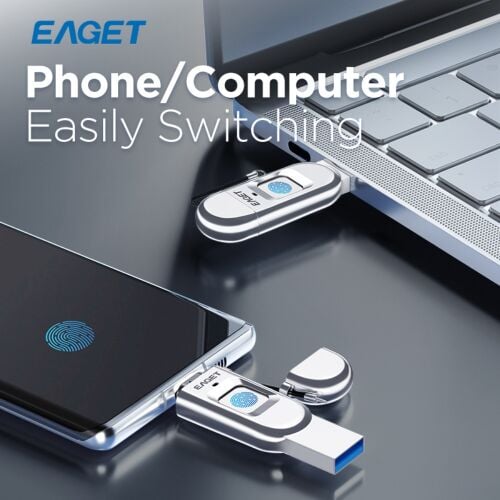 Eaget Fingerprint Flashdisk 64gb