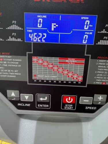 Treadmill with warranty and bill