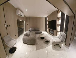 Ground floor villa for rent, super