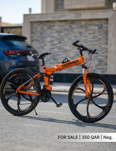 Eye catching Hummer foldable cycle