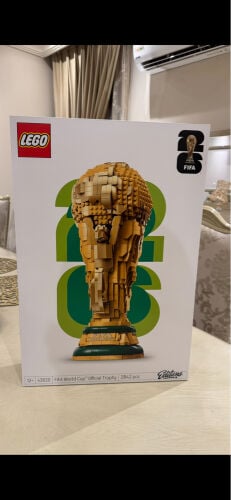 مجسم كأس العالم ٢٠٢٦ من ليجو جديد